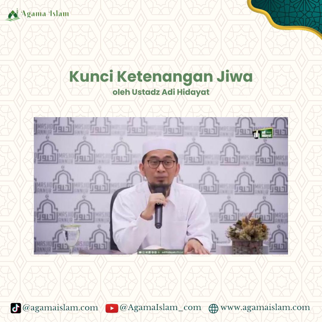 Kunci Ketenangan Jiwa